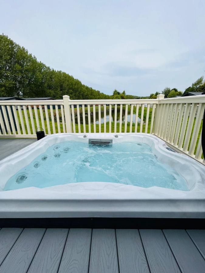 Pebble With Hot Tub York